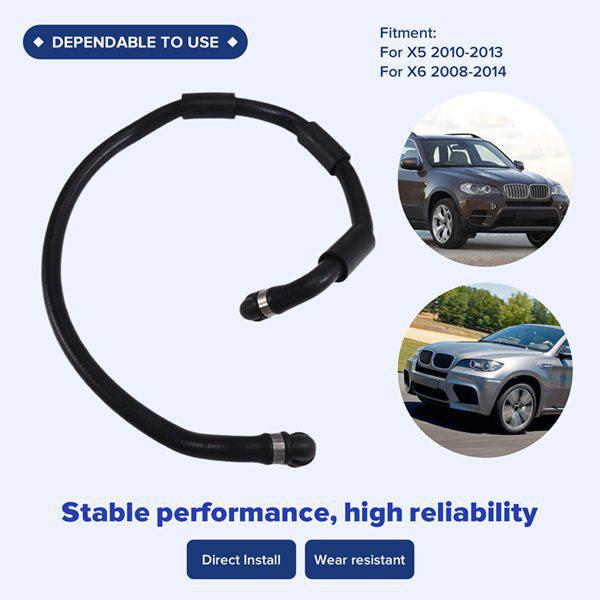 Radiator Water Hose for 2008-2014 BMW X5/X6 None
Radiator Water Hose for 2008-2014 BMW X5/X6 None