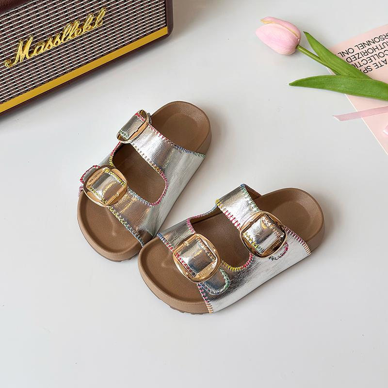 Kids PU Leather Sandals for Girls Summer Non-slip Soft Sole Toddler Beach Slippers Hook&loop Versatile Chic Barefoot Shoes 32
Kids PU Leather Sandals for Girls Summer Non-slip Soft Sole Toddler Beach Slippers Hook&loop Versatile Chic Barefoot Shoes 32
