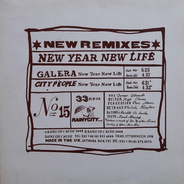 12inch Record GALERA CITY PEOPLE New Year New Life New Remixes RCM0015 Rainy City Musi 1999 UK Dance Electronica Used
12inch Record GALERA CITY PEOPLE New Year New Life New Remixes RCM0015 Rainy City Musi 1999 UK Dance Electronica Used