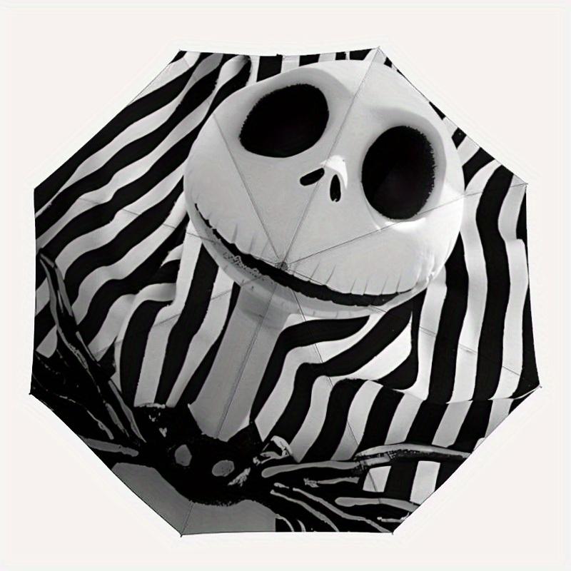 1pc Jack Skellington Automatic Open/close, All-Season Portable Folding Umbrella, Perfect Gift for Friends , Sturdy Ribs y250808028
1pc Jack Skellington Automatic Open/close, All-Season Portable Folding Umbrella, Perfect Gift for Friends , Sturdy Ribs y250808028
