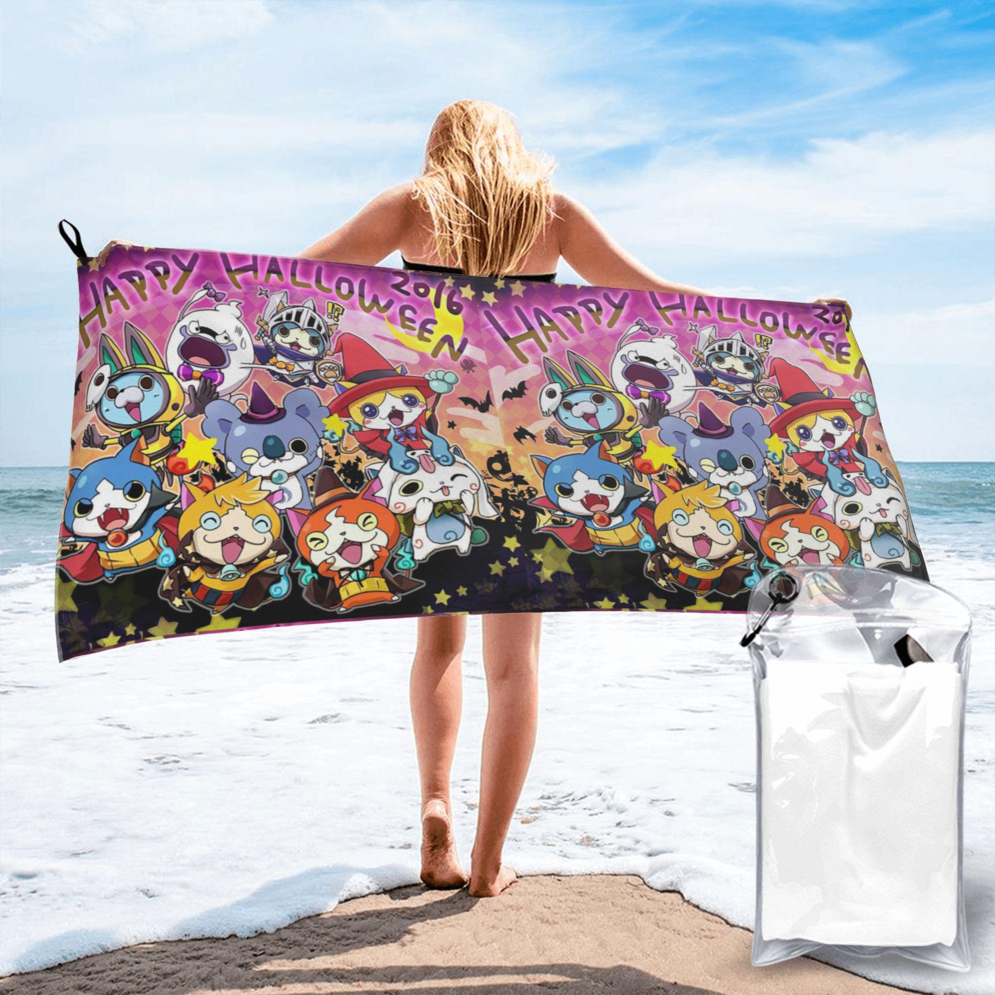 Yo-Kai Watch Cartoon Game Beach Towel Soft Microfiber Quick Dry Absorbent Quick Towels For Bath W30*H60(CM)
Yo-Kai Watch Cartoon Game Beach Towel Soft Microfiber Quick Dry Absorbent Quick Towels For Bath W30*H60(CM)