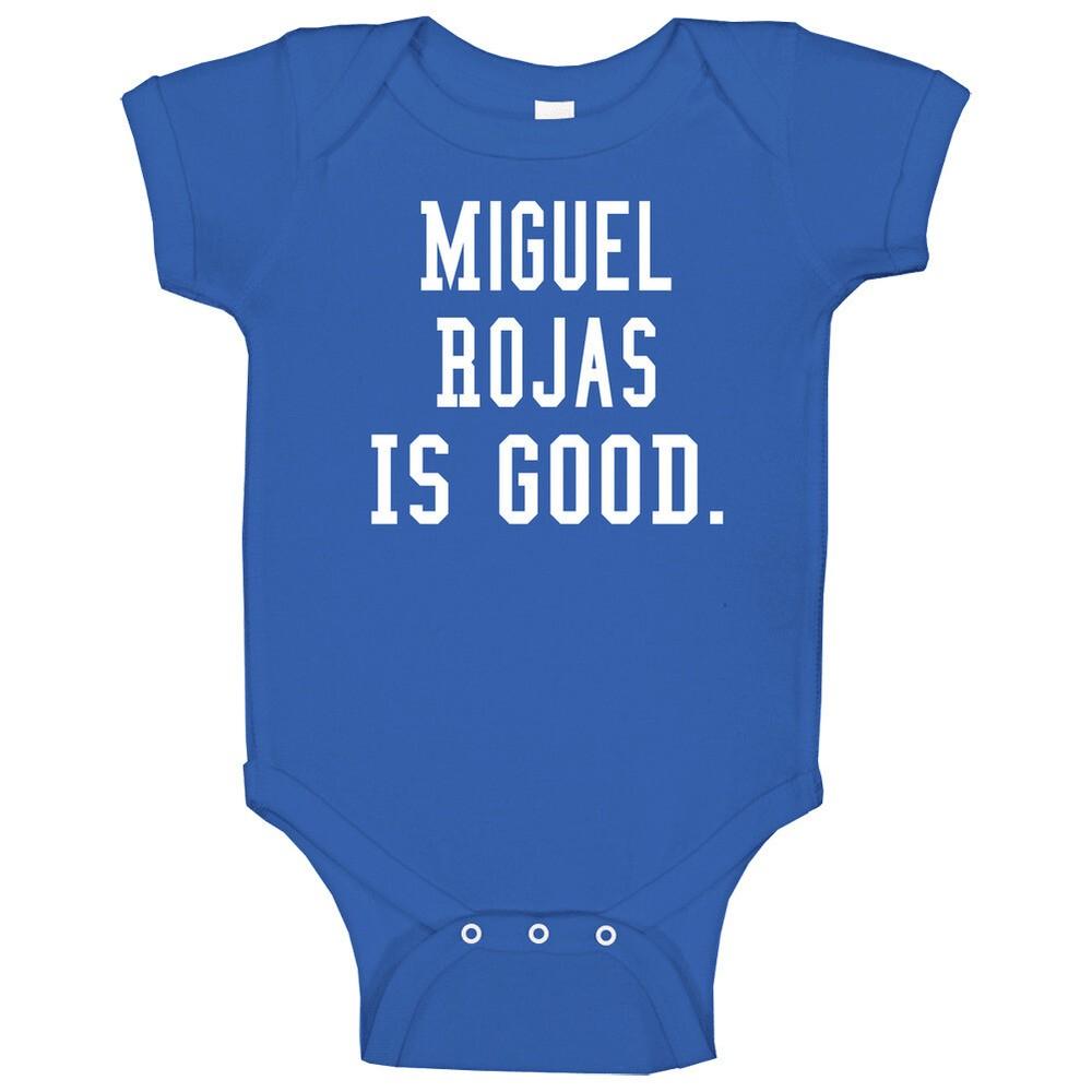 Miguel Rojas Is Good Baby One Piece M
Miguel Rojas Is Good Baby One Piece M