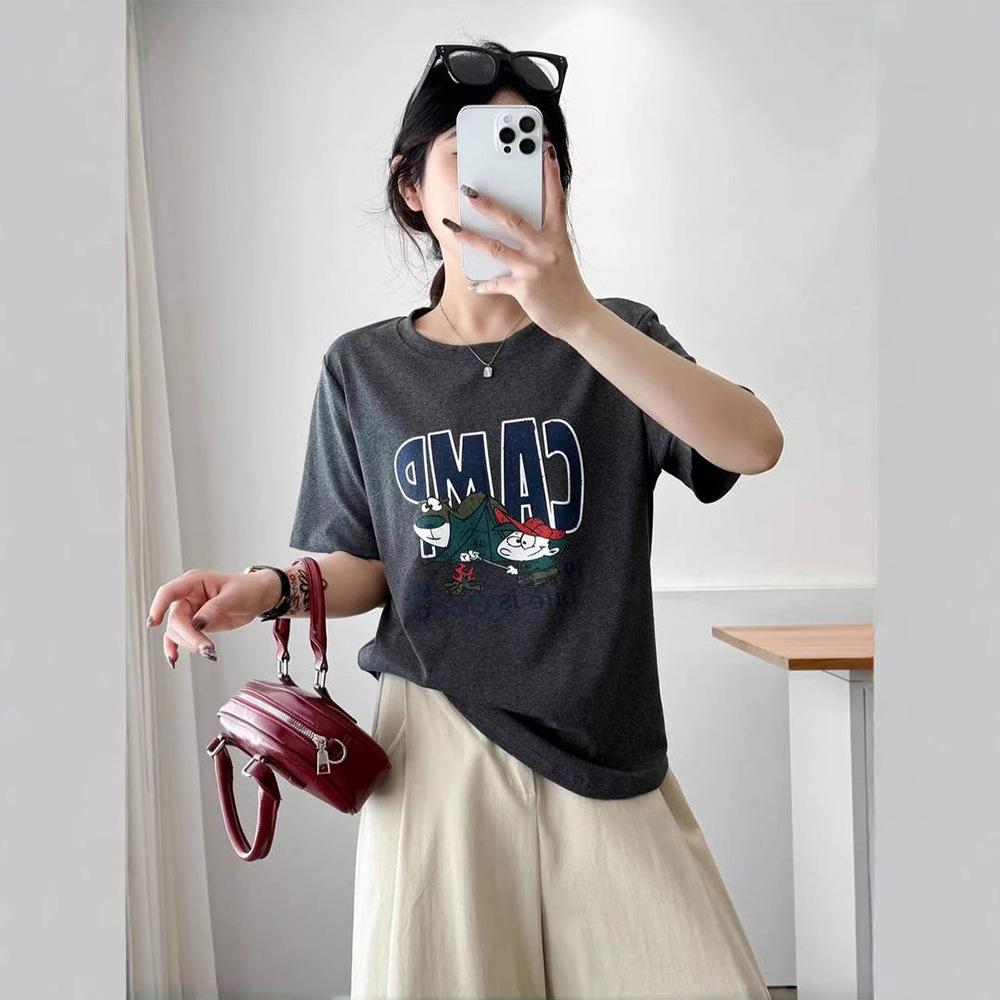 2025 Spring/Summer Plus Size Women s Loose Fit Round Neck Cartoon Print Short Sleeve T-shirt Medium
2025 Spring/Summer Plus Size Women s Loose Fit Round Neck Cartoon Print Short Sleeve T-shirt Medium