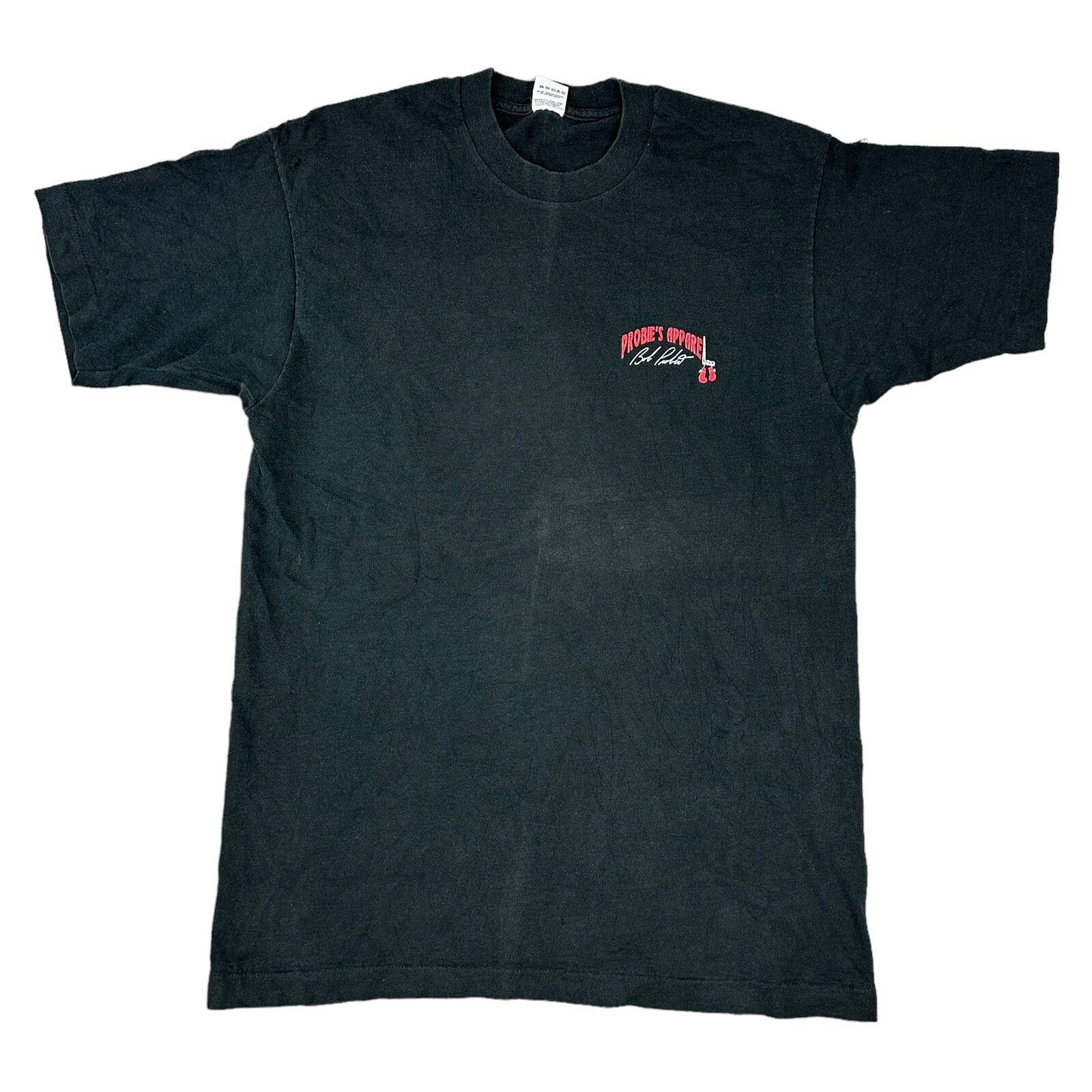 Vintage Single Stitch T-Shirt Mens Womens Tees Top Graphic Print 1992 USA Black Mens L
Vintage Single Stitch T-Shirt Mens Womens Tees Top Graphic Print 1992 USA Black Mens L