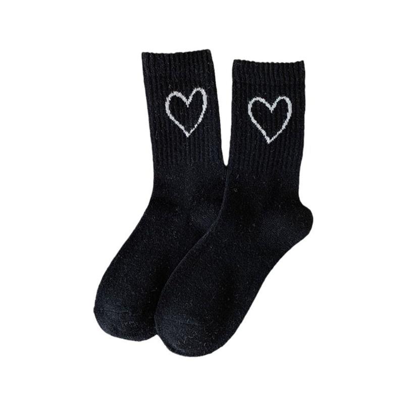 1 Pair Womens Breathable Wool Socks Walking Warm Winter Cozy Thermal Hiking Comfortable Socks Thick Crew Work Soft Socks чорний
1 Pair Womens Breathable Wool Socks Walking Warm Winter Cozy Thermal Hiking Comfortable Socks Thick Crew Work Soft Socks чорний