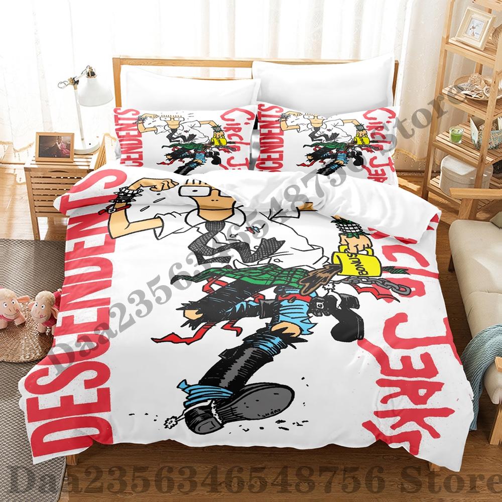 Punk Rock Bplus Descendents Beding Set Single Twin Ful Quen King-Sized Dimensionsd Dimensions Bed Linen Set Adult People Kid Bedrom Duvetcover Sets 100*200cm Single
Punk Rock Bplus Descendents Beding Set Single Twin Ful Quen King-Sized Dimensionsd Dimensions Bed Linen Set Adult People Kid Bedrom Duvetcover Sets 100*200cm Single