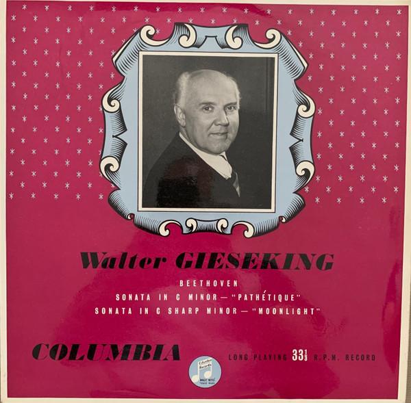 LP Record WALTER GIESEKING - Beethoven: Piano Sonata No. 8, No. 33CX1073 Columbia UK Classical Used
LP Record WALTER GIESEKING - Beethoven: Piano Sonata No. 8, No. 33CX1073 Columbia UK Classical Used