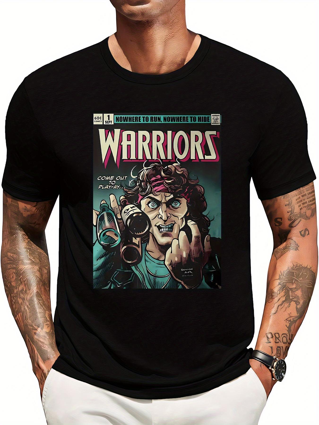 Black Warriors Comic Graphic Print Short Sleeve T-shirt - Regular Fit Casual Round Neck Tee with Vibrant Artwork XL
Black Warriors Comic Graphic Print Short Sleeve T-shirt - Regular Fit Casual Round Neck Tee with Vibrant Artwork XL