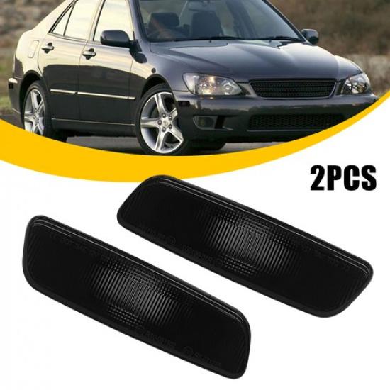 Smoked Front Parking Side Marker Light Housings For Lexus GS430 IS300 2001-2005
Smoked Front Parking Side Marker Light Housings For Lexus GS430 IS300 2001-2005