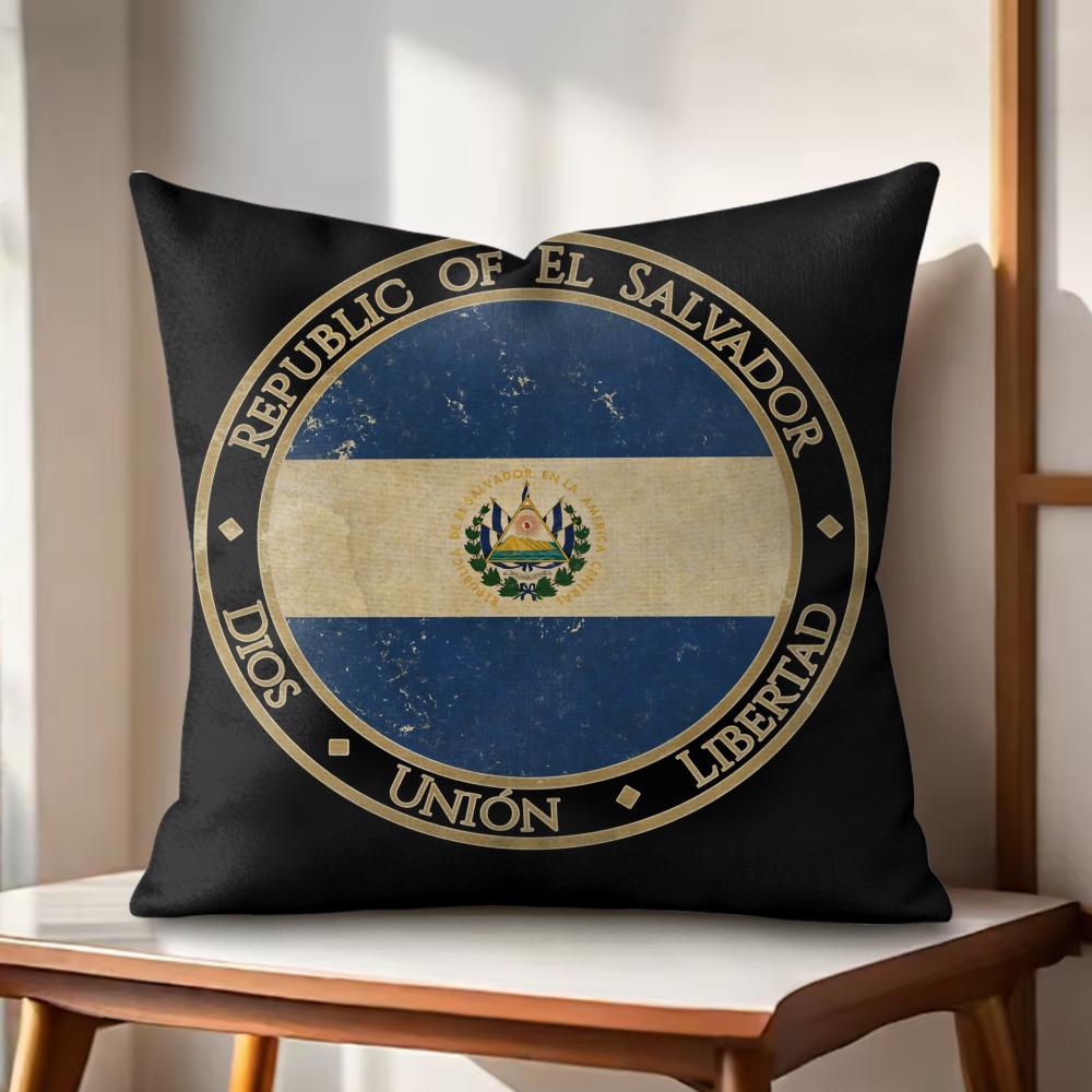 El SSalvador Flag Cushion Cover Natural Linen Organic Fabric DoubleSided Printing Couch Pillow Covers Home Decor 30x30cm
El SSalvador Flag Cushion Cover Natural Linen Organic Fabric DoubleSided Printing Couch Pillow Covers Home Decor 30x30cm