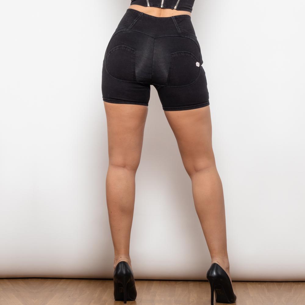 Shascullfites Melody High-Waist Black Lift Jeggings Shorts Women s Denim Short Shaping Sport Shorts with Stripe L
Shascullfites Melody High-Waist Black Lift Jeggings Shorts Women s Denim Short Shaping Sport Shorts with Stripe L