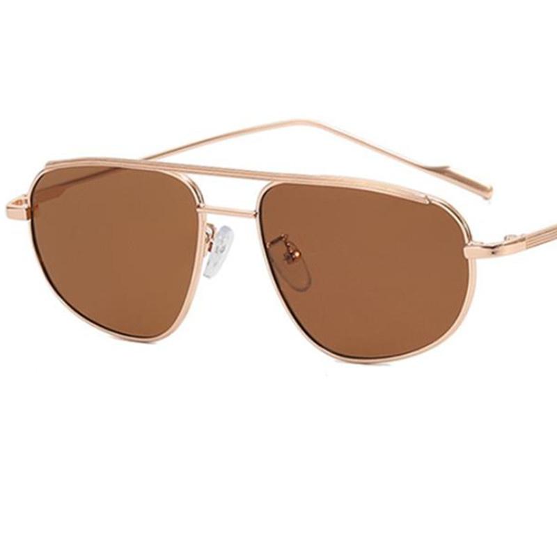 NEW Sunglasses Unisex Double Beam Sun Glasses Anti-UV Spectacles Retro Eyeglasses Alloy Frame Sunscreen Pilot Google as picture коричневый
NEW Sunglasses Unisex Double Beam Sun Glasses Anti-UV Spectacles Retro Eyeglasses Alloy Frame Sunscreen Pilot Google as picture коричневый
