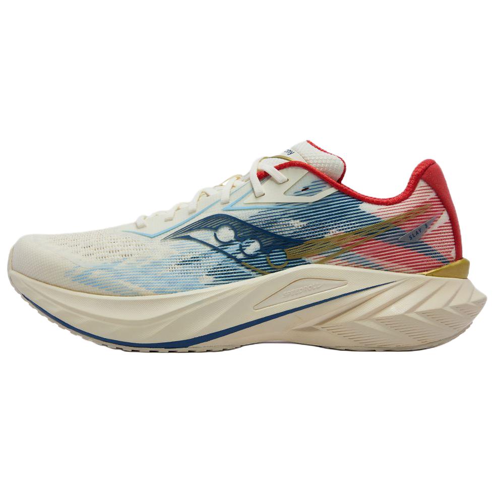 Saucony SLAY Full Speed 3 Running Shoes Unisex Beige Blue Red Saucony S28271-3 42.5
Saucony SLAY Full Speed 3 Running Shoes Unisex Beige Blue Red Saucony S28271-3 42.5