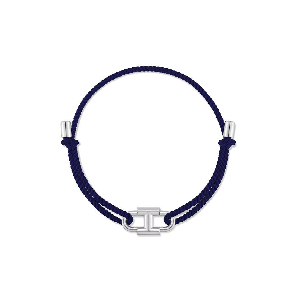 Eritre Silver (W) Emblem Strap Bracelet Navy Hl5B07516W9235
Eritre Silver (W) Emblem Strap Bracelet Navy Hl5B07516W9235