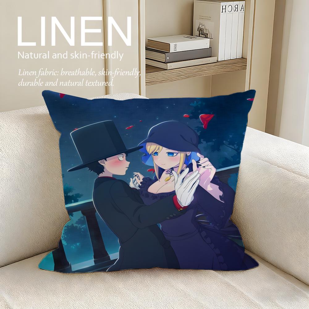 Duke of Death and His Maid Cushion Cover Pillowcase Set Pcs x x Breathable Washable Sofa Cushion Cover 30X30cm
Duke of Death and His Maid Cushion Cover Pillowcase Set Pcs x x Breathable Washable Sofa Cushion Cover 30X30cm