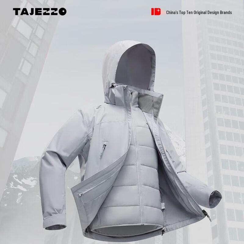 TAJEZZO Men s J11 3-in-1 Thinsulate Winter Shell Jacket
TAJEZZO Men s J11 3-in-1 Thinsulate Winter Shell Jacket