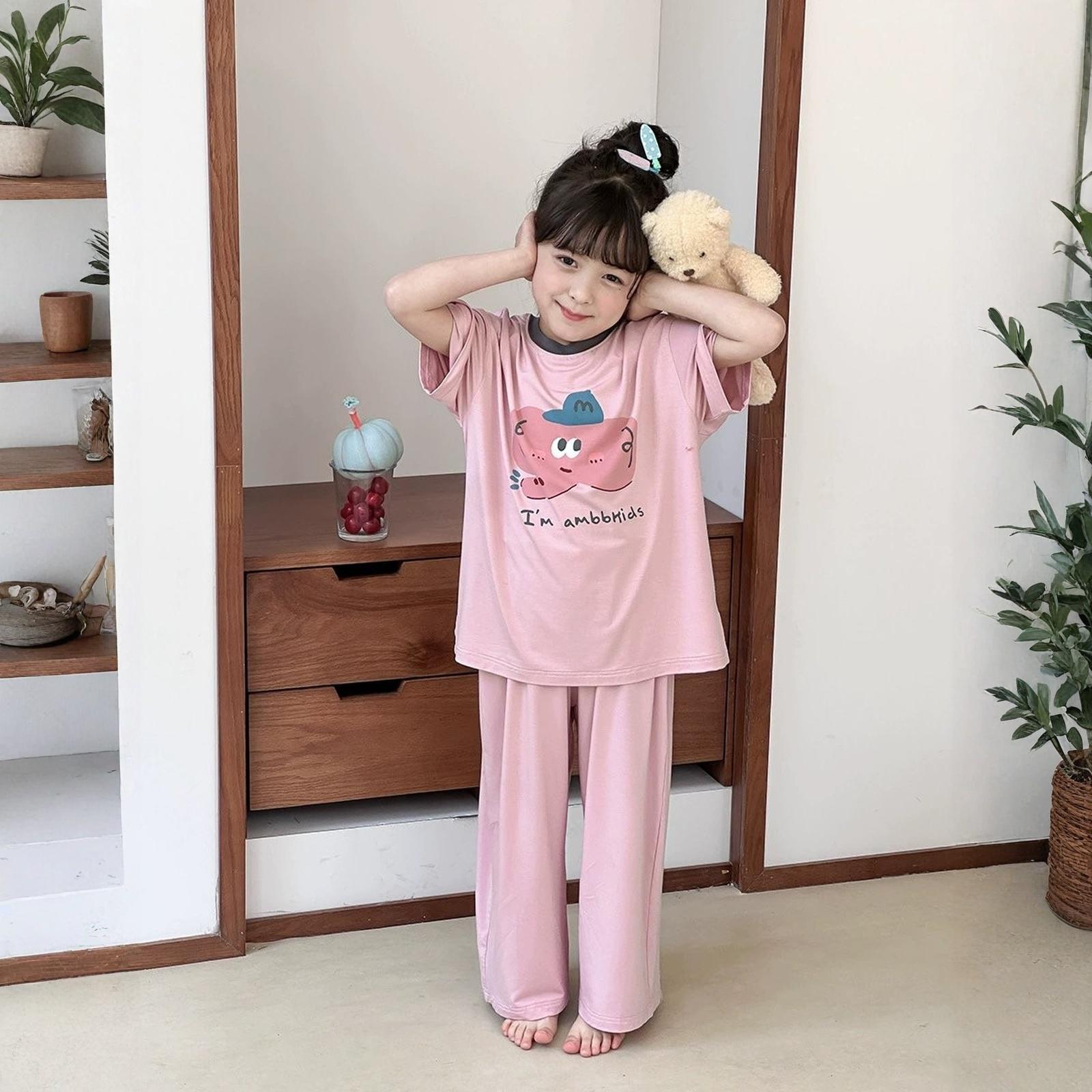 Unisex Kids Cotton Pajama Set - Cartoon Print Homewear 100 бежевий
Unisex Kids Cotton Pajama Set - Cartoon Print Homewear 100 бежевий