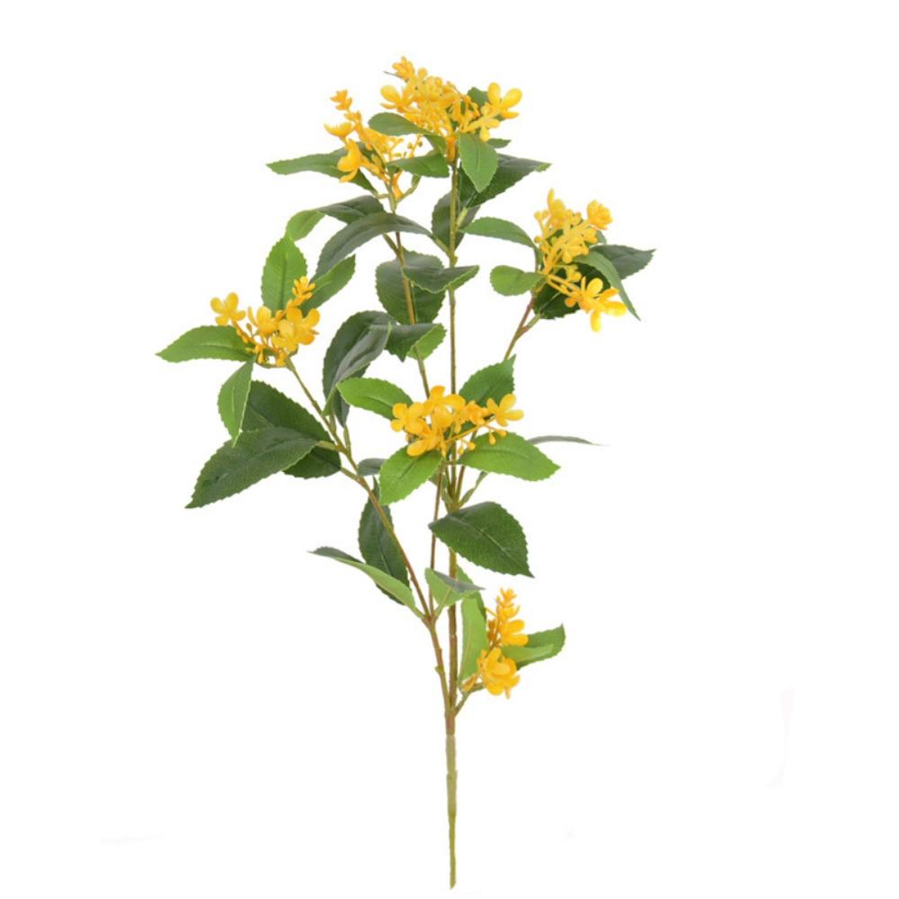 Yellow Flower Simulation Osmanthus Garden Decorations Osmanthus Leaves Branches Party Wedding Osmanthus
Yellow Flower Simulation Osmanthus Garden Decorations Osmanthus Leaves Branches Party Wedding Osmanthus