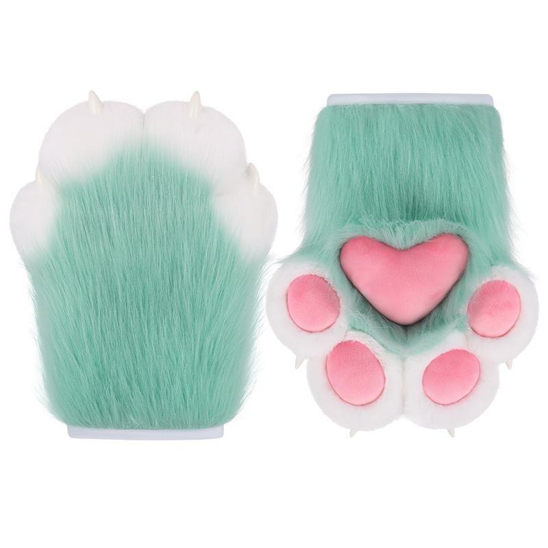 Mary R 9074 furry claw gloves with nails зелений
Mary R 9074 furry claw gloves with nails зелений