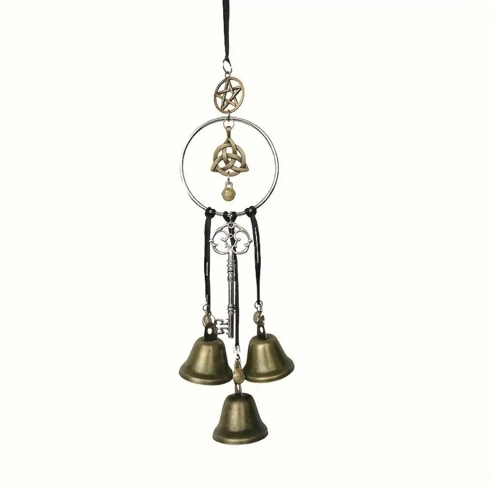 Zinc Alloy Wind Chime Vintage Doorknob Hanging Creative Witch Bell Garden Decor
Zinc Alloy Wind Chime Vintage Doorknob Hanging Creative Witch Bell Garden Decor