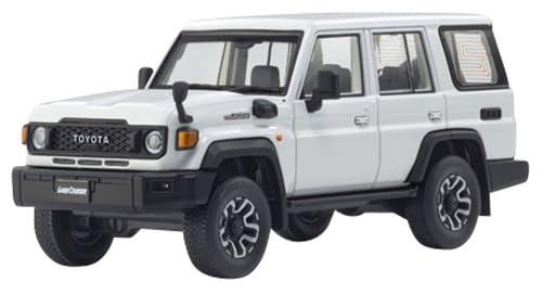 Kyosho 1/43 Scale Toyota Land Cruiser 70 KS03928W Super White II Finished Product
Kyosho 1/43 Scale Toyota Land Cruiser 70 KS03928W Super White II Finished Product