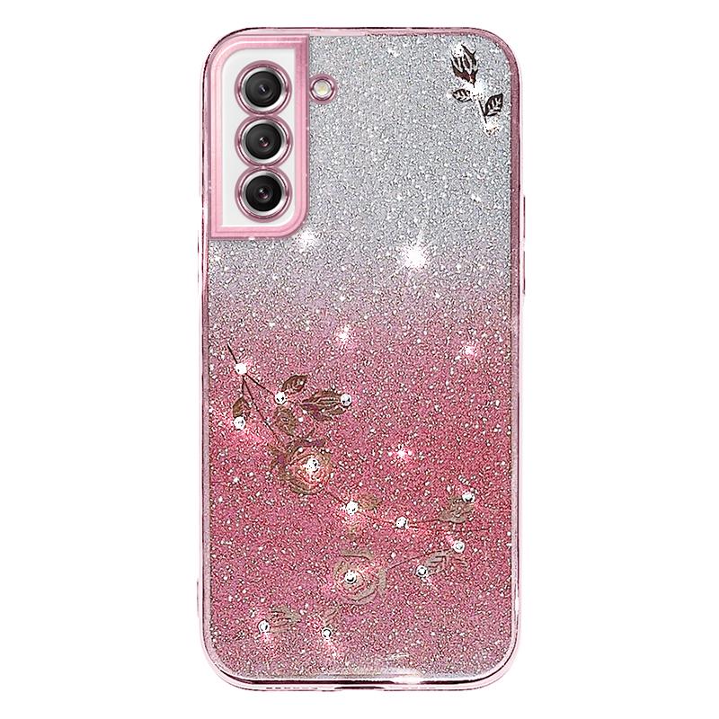 KADEM Dustproof Phone Back Cover for Samsung Galaxy S21 FE 5G,Flower Pattern Decor Rhinestone Glitter Powder Flexible TPU Cell Phone Case Rose Gold
KADEM Dustproof Phone Back Cover for Samsung Galaxy S21 FE 5G,Flower Pattern Decor Rhinestone Glitter Powder Flexible TPU Cell Phone Case Rose Gold