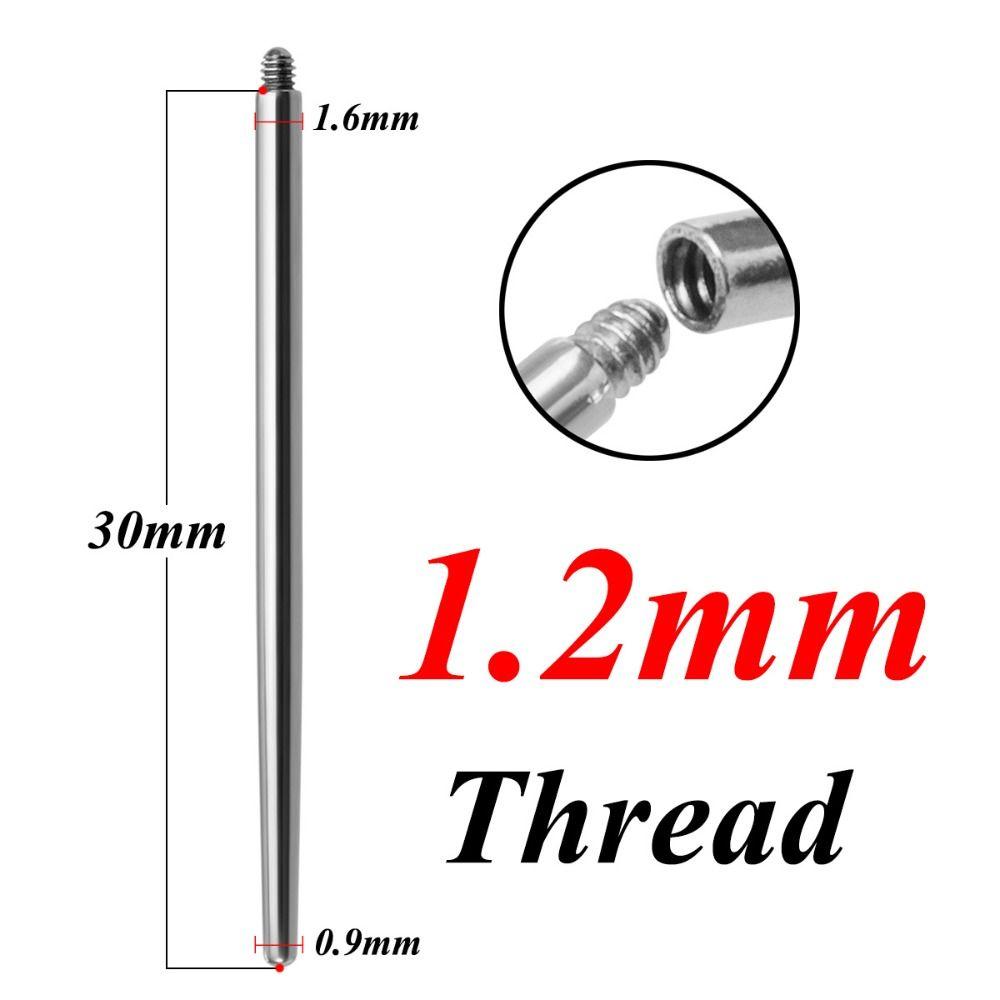 Ear Stud Puncture Connecting Pin Stainless Steel Dermal Piercing Tool Skin Piercing 1.2x1.6mm
Ear Stud Puncture Connecting Pin Stainless Steel Dermal Piercing Tool Skin Piercing 1.2x1.6mm