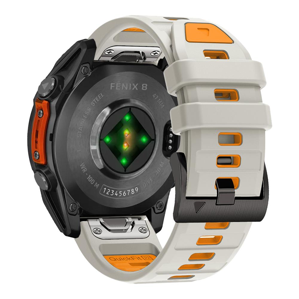 QuickFit 26mm 22mm Fenix8 Band For Garmin Fenix E 8 7 7X 6 6X 5 5X/Epix Pro 47mm 51mm/Enduro 3 Two-Tone Silicone Strap Bracelet QuickFit 26mm
QuickFit 26mm 22mm Fenix8 Band For Garmin Fenix E 8 7 7X 6 6X 5 5X/Epix Pro 47mm 51mm/Enduro 3 Two-Tone Silicone Strap Bracelet QuickFit 26mm