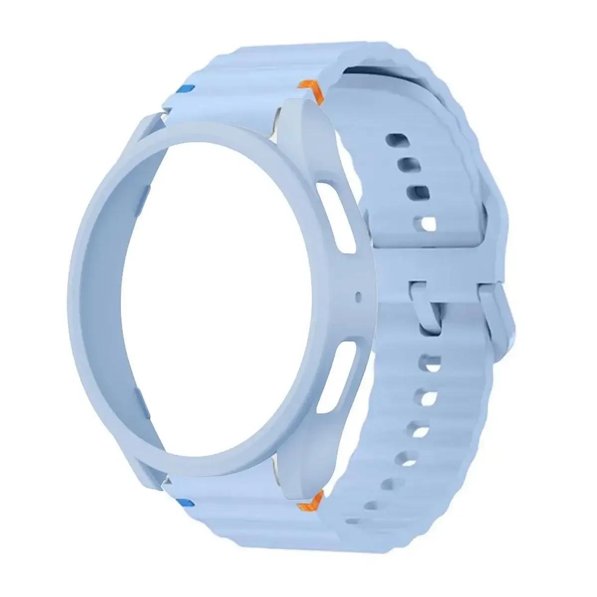 Чохол+Ремінець для Samsung Galaxy Watch 7 6 5 4 40мм 44мм Силіконовий офіційний Ремінець ПК Захисна Кришка Бампер для Galaxy Watch 6Classic Watch 5 Pro 45mm
Чохол+Ремінець для Samsung Galaxy Watch 7 6 5 4 40мм 44мм Силіконовий офіційний Ремінець ПК Захисна Кришка Бампер для Galaxy Watch 6Classic Watch 5 Pro 45mm
