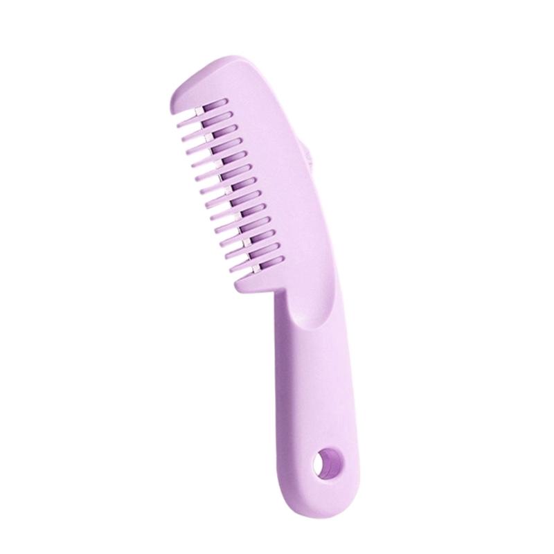 Home Haircut Comb Safe Detachable Thinning Trimming Tool For Easy Cleaning And Maintenance фіолетовий
Home Haircut Comb Safe Detachable Thinning Trimming Tool For Easy Cleaning And Maintenance фіолетовий