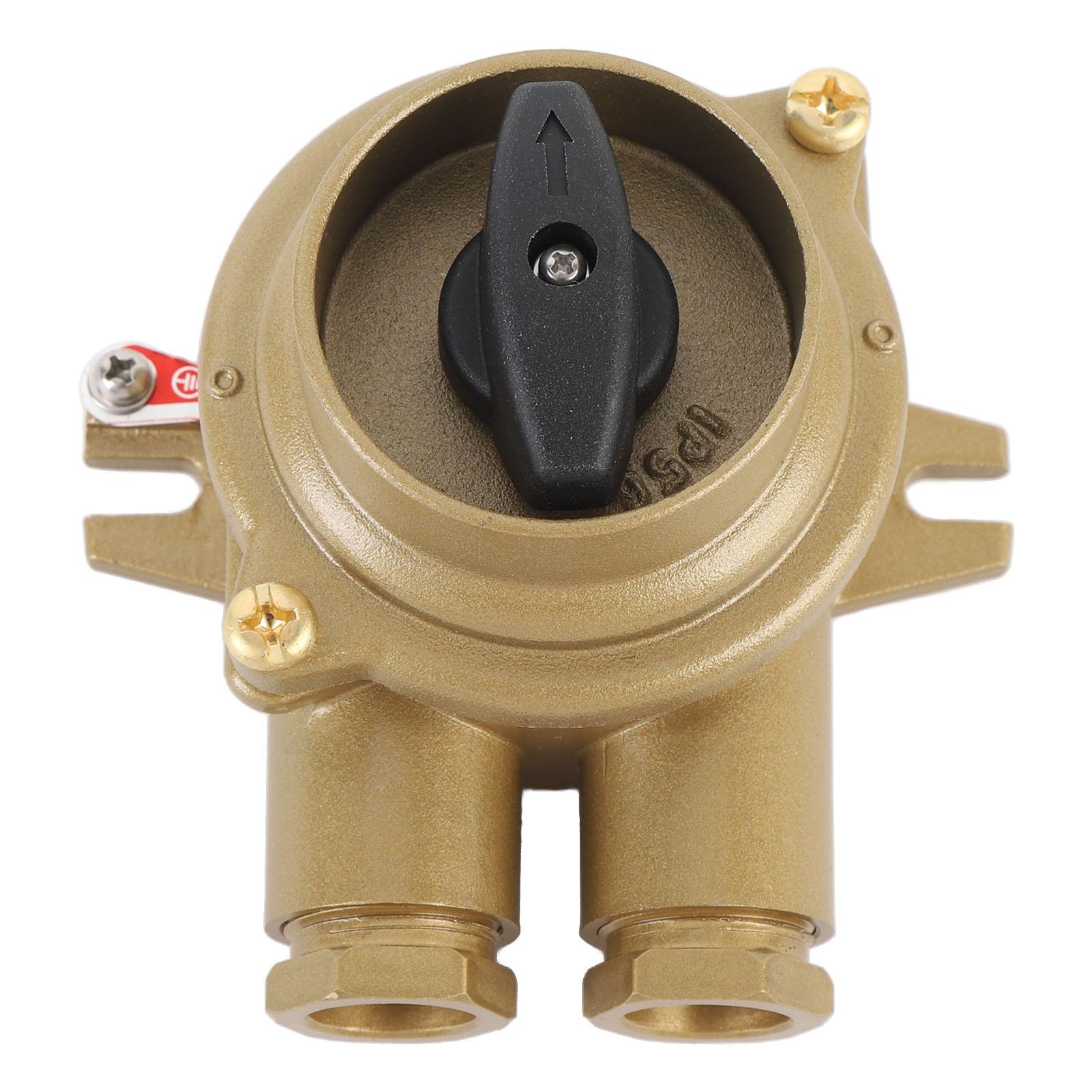 Marine Brass Junction Box with Switch HH2023 10A Excellent Electrical Conductivity IP56 Protection
Marine Brass Junction Box with Switch HH2023 10A Excellent Electrical Conductivity IP56 Protection