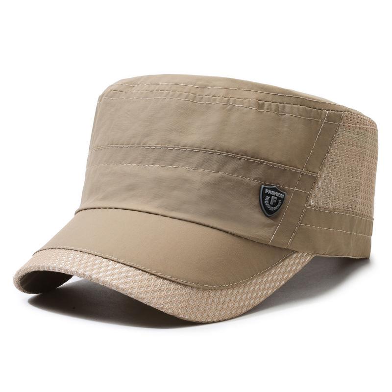 Men s Hat Spring and Summer Flat Hat Single-layer Thin Quick-drying Hat Outdoor Travel Sun Protection Breathable Sun Hat
Men s Hat Spring and Summer Flat Hat Single-layer Thin Quick-drying Hat Outdoor Travel Sun Protection Breathable Sun Hat