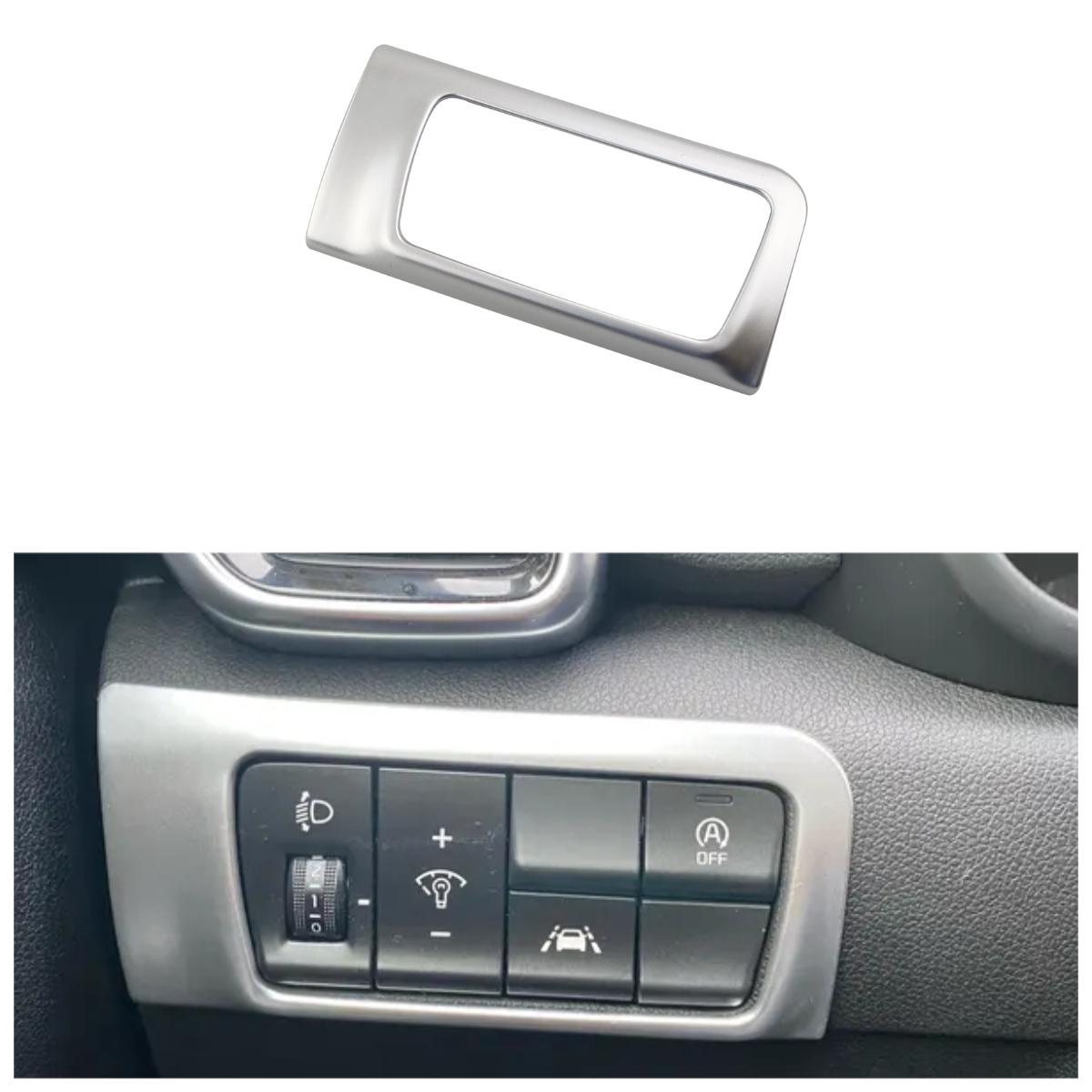 Накладка на кнопку перемикача передніх протитуманних фар для Kia Sportage QL 2019 2020 2021 2022 LHD Наклейка Стайлінг автомобіля Детектор кузова
Накладка на кнопку перемикача передніх протитуманних фар для Kia Sportage QL 2019 2020 2021 2022 LHD Наклейка Стайлінг автомобіля Детектор кузова