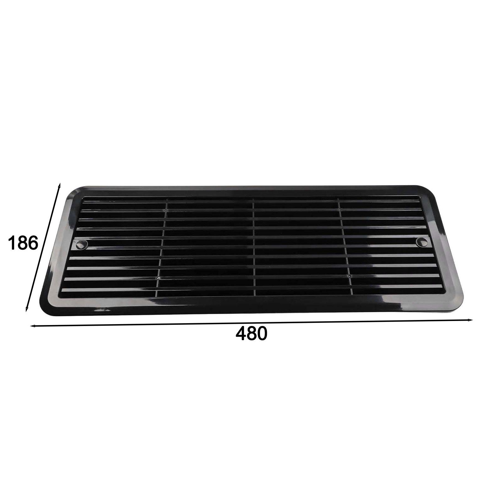 Campervan Cooling Vent Louvers For Thetford Refrigerator Vent Mounting Grille OE62445480 RV Side Vent Fan Grille Parts 1PCS Black
Campervan Cooling Vent Louvers For Thetford Refrigerator Vent Mounting Grille OE62445480 RV Side Vent Fan Grille Parts 1PCS Black