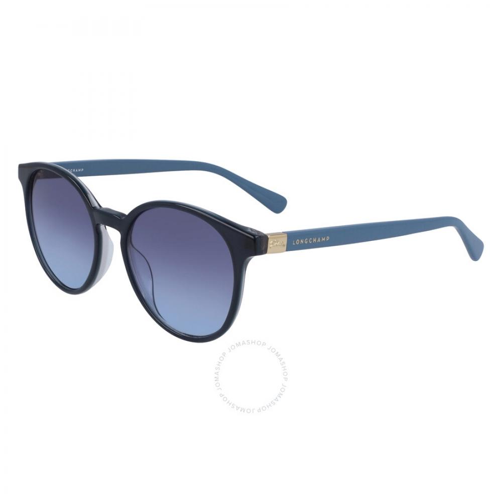 Longchamp Blue Oval Ladies Sunglasses LO658S 424 51 
Longchamp Blue Oval Ladies Sunglasses LO658S 424 51
