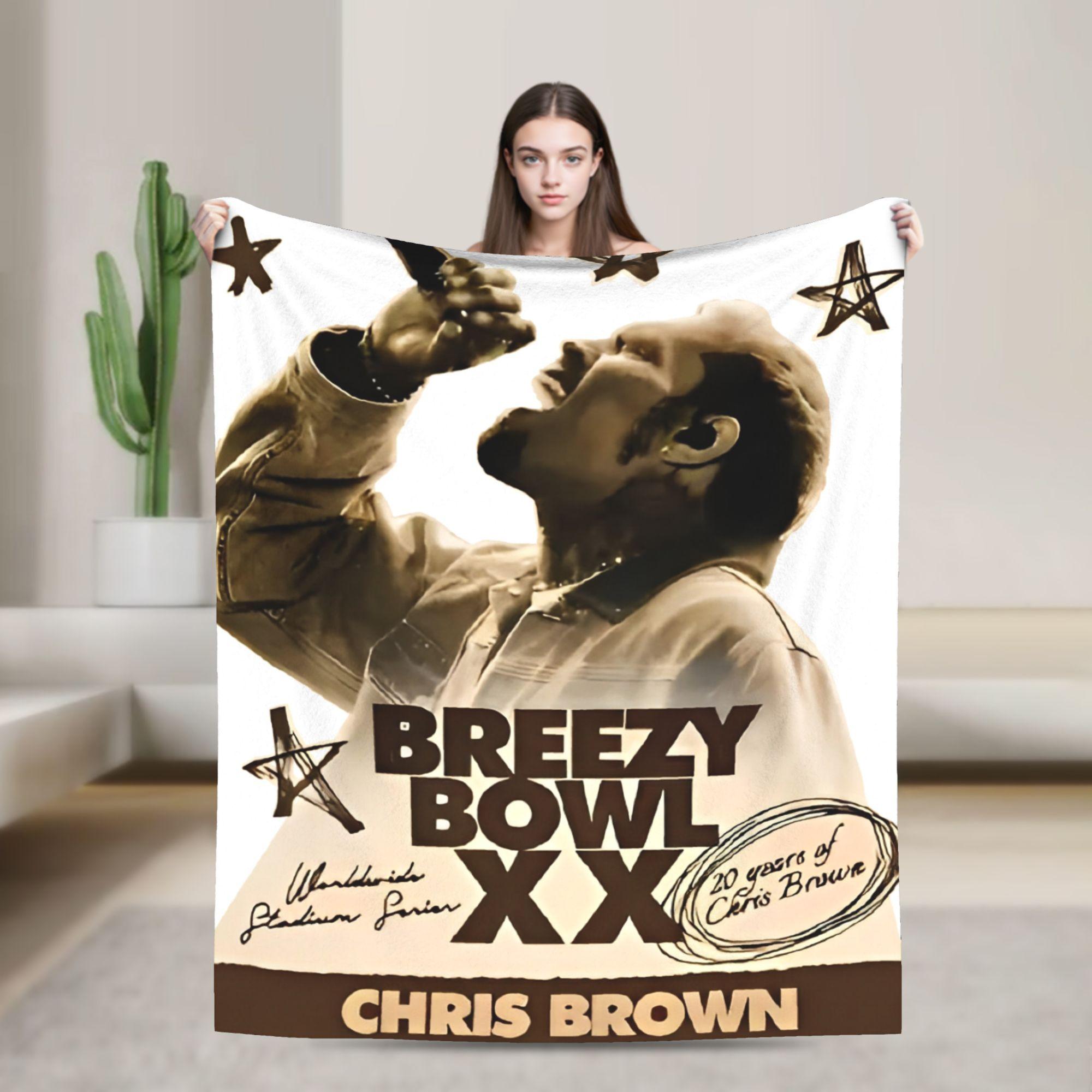 Chris Brown Breezy Bowl XX Flannel Blankets Warm Soft Throw Blanket for Outdoor Airplane Travel Fashion Bedspread Sofa Bed Cover 130x150cm
Chris Brown Breezy Bowl XX Flannel Blankets Warm Soft Throw Blanket for Outdoor Airplane Travel Fashion Bedspread Sofa Bed Cover 130x150cm