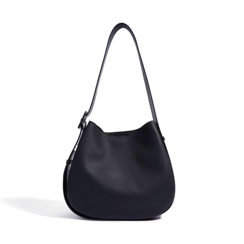 High End Commuting Large Capacity Tote Bag Bucket Cowhide Simple Handbag Genuine Leather Women s Shoulder Crossbody 26x10x24cm чёрный
High End Commuting Large Capacity Tote Bag Bucket Cowhide Simple Handbag Genuine Leather Women s Shoulder Crossbody 26x10x24cm чёрный