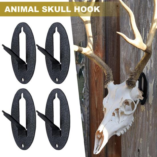 6 шт. крючок с черепом оленя Whitetail, настенное крепление, прочный, нержавеющий, быстроустанавливаемый, вешалка для черепа животного, подставка для дисплея чёрный
6 шт. крючок с черепом оленя Whitetail, настенное крепление, прочный, нержавеющий, быстроустанавливаемый, вешалка для черепа животного, подставка для дисплея чёрный