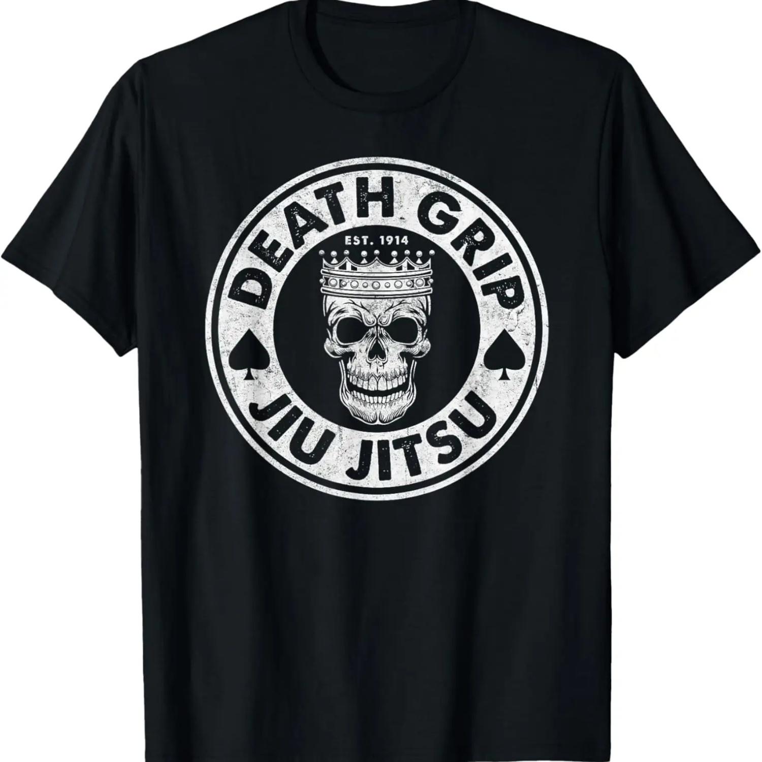 Death Grip Jiu-Jitsu Brazilian Jujitsu BJJ MMA T-Shirt XXXXXL чорний
Death Grip Jiu-Jitsu Brazilian Jujitsu BJJ MMA T-Shirt XXXXXL чорний