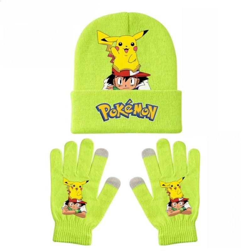 Pikachu Printed Knitted Hat Glove 2pcs Sets Anime Plush Warm Cold-proof
Pikachu Printed Knitted Hat Glove 2pcs Sets Anime Plush Warm Cold-proof