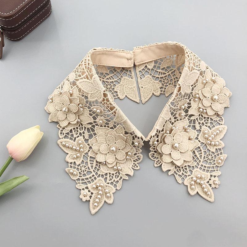 Кружевной воротник конфетного цвета с фальшивым галстуком, бисерный съемный воротник, рубашка, фальшивый воротник, женская блузка, топ, манишка, съемное ожерелье с лацканами
Кружевной воротник конфетного цвета с фальшивым галстуком, бисерный съемный воротник, рубашка, фальшивый воротник, женская блузка, топ, манишка, съемное ожерелье с лацканами