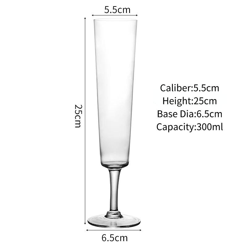 Creative Cocktail Glasses Cup Small Capacity Cold Drink Cups Milkshake Juice Long Drink Cup Champagne Glass Cups Drinkware Tools 300ml
Creative Cocktail Glasses Cup Small Capacity Cold Drink Cups Milkshake Juice Long Drink Cup Champagne Glass Cups Drinkware Tools 300ml