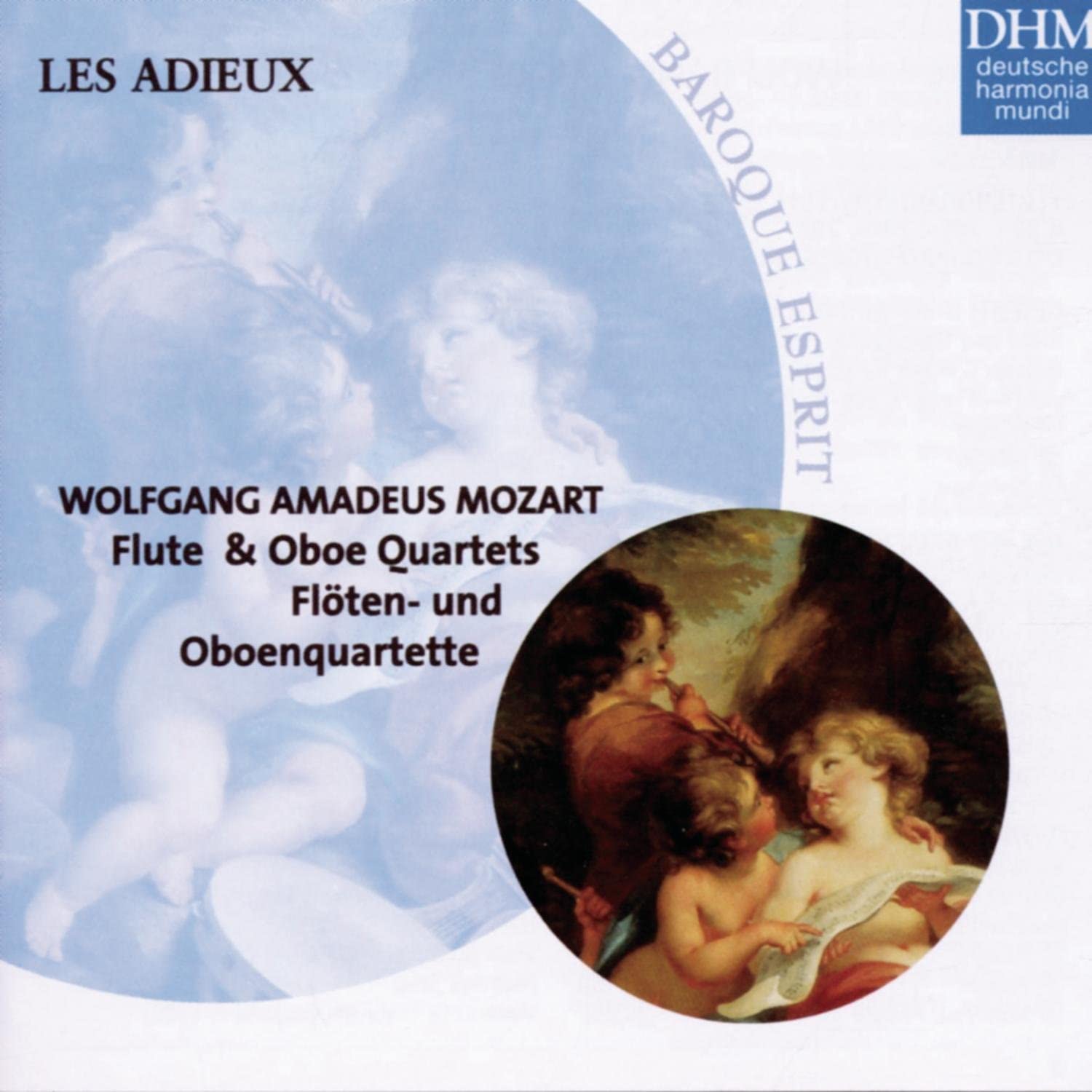 CD WOLFGANG AMADEUS MOZART; ADIEUX - Flute Quartets: Oboe Quartets 05472778462 Europe Classical Used
CD WOLFGANG AMADEUS MOZART; ADIEUX - Flute Quartets: Oboe Quartets 05472778462 Europe Classical Used