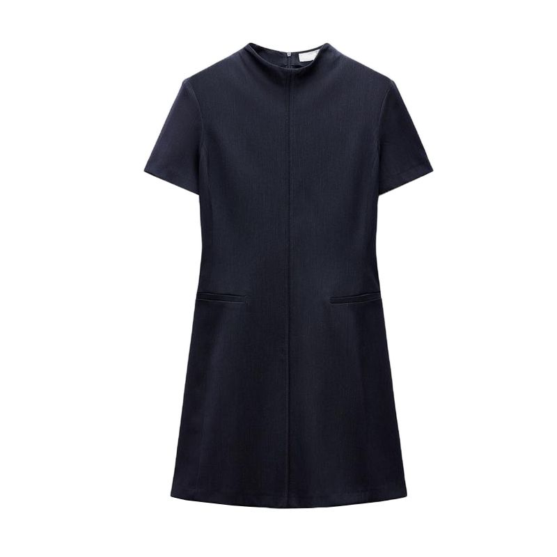 Fall and Winter New Women s Clothing Fashion Style round Neck Pinstripe Elegant T-shirt Shory Style Dress 9363307 Sea Blue L
Fall and Winter New Women s Clothing Fashion Style round Neck Pinstripe Elegant T-shirt Shory Style Dress 9363307 Sea Blue L