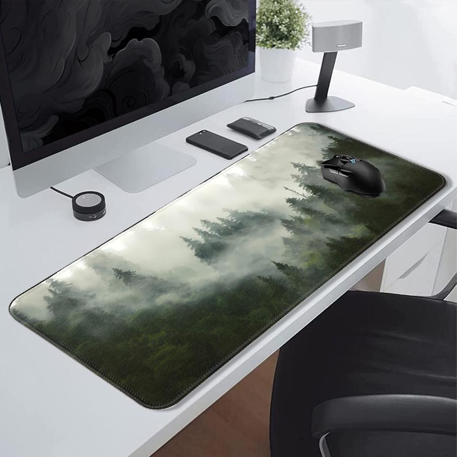 Mouse Pad Keyboard Mouse Pad Desk accessories Game Console Pad Computer Laptop Pad office Pad overlock Forest Mist Pattern 220x180x2mm
Mouse Pad Keyboard Mouse Pad Desk accessories Game Console Pad Computer Laptop Pad office Pad overlock Forest Mist Pattern 220x180x2mm