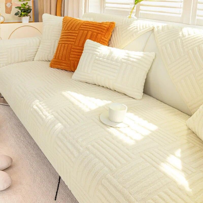 Однотонное зимнее плюшевое полотенце для дивана в американском стиле, плотные плюшевые мягкие и гладкие чехлы для диванов, противоскользящие чехлы для диванов для гостиной
Однотонное зимнее плюшевое полотенце для дивана в американском стиле, плотные плюшевые мягкие и гладкие чехлы для диванов, противоскользящие чехлы для диванов для гостиной