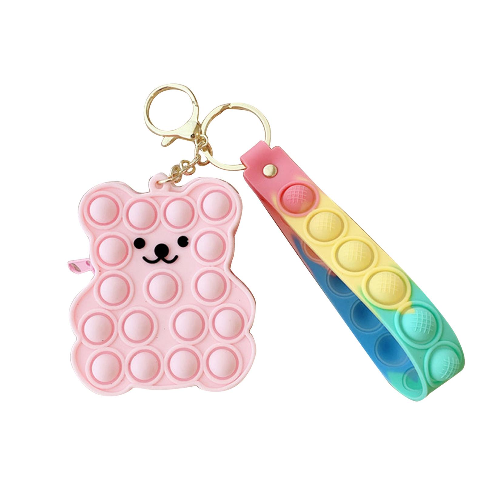 Nikitas Push Bubble Сенсорные игрушки Мини-кошелек Детская сумка Силиконовый кошелек для монет One Size
Nikitas Push Bubble Сенсорные игрушки Мини-кошелек Детская сумка Силиконовый кошелек для монет One Size