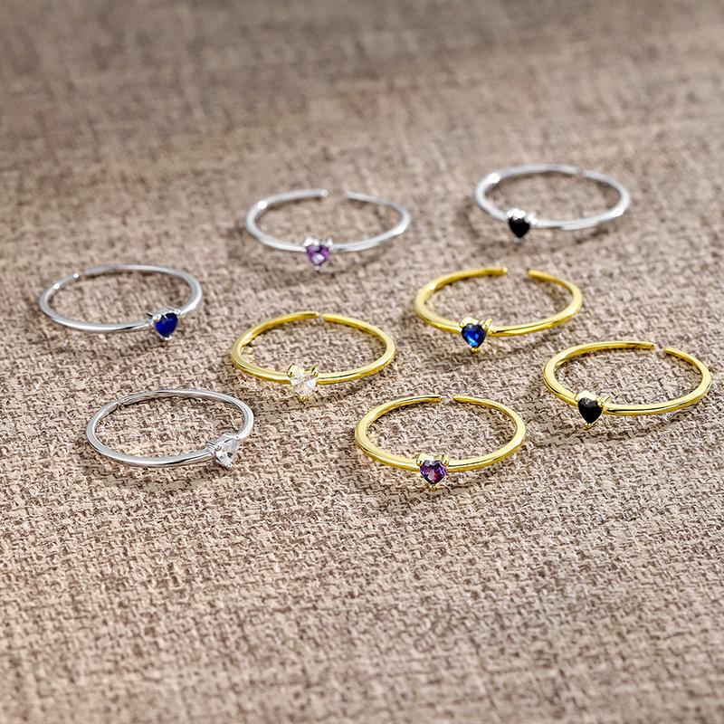 S925 Sterling Silver Adjustable Diamond & Multi-color Zircon Pinky Ring Adjustable
S925 Sterling Silver Adjustable Diamond & Multi-color Zircon Pinky Ring Adjustable