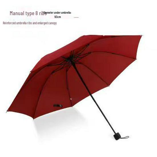 Reinforced Large 10-Rib Black Umbrella for Sun and Rain with Custom Logo Option
Reinforced Large 10-Rib Black Umbrella for Sun and Rain with Custom Logo Option