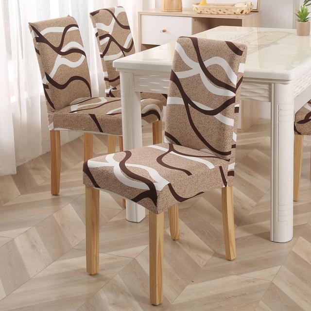 Style Stretch Chair Slipcover Designed For Dining Room Flexible Material Chair Cover For Office Chair Formal Dinner Chair Armchair Protector 1 pieces
Style Stretch Chair Slipcover Designed For Dining Room Flexible Material Chair Cover For Office Chair Formal Dinner Chair Armchair Protector 1 pieces